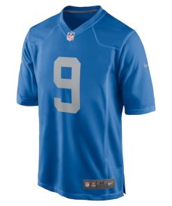 Alternative view of Jameson Williams Detroit Lions Nike Alternate Player Game Jersey - Blue