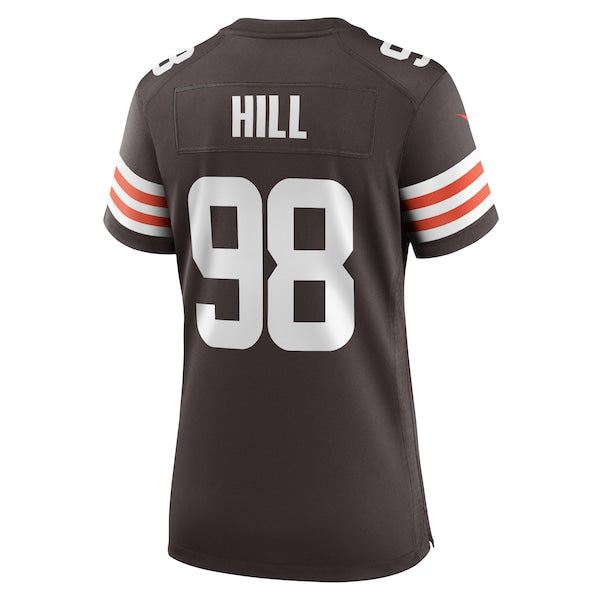 Trysten Hill Cleveland Browns Nike Women's Game Jersey - Brown - Image 3