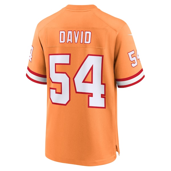 Lavonte David Tampa Bay Buccaneers Nike 50th Season Game Jersey - Creamsicle/Red - Image 4