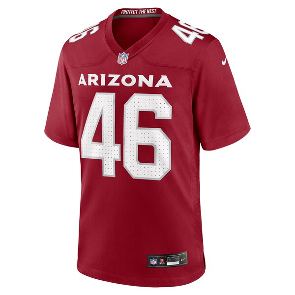 Aaron Brewer Arizona Cardinals Nike Team Game Jersey - Cardinal - Image 3