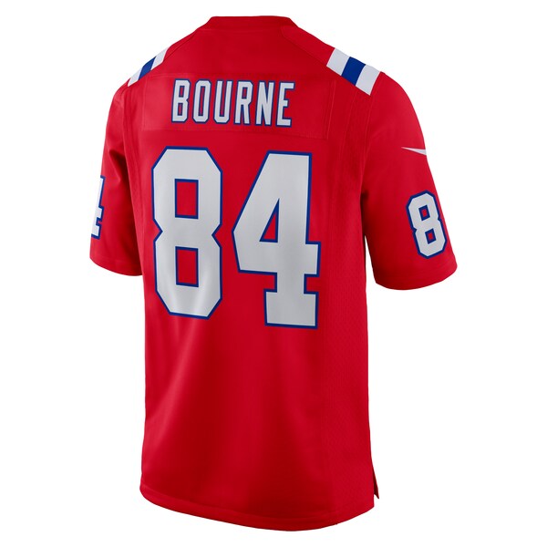 Kendrick Bourne New England Patriots Nike Game Jersey - Red - Image 3
