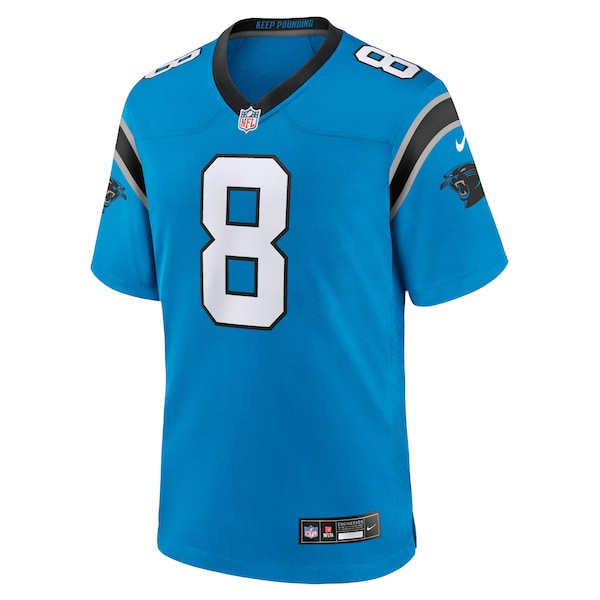 Jaycee Horn Carolina Panthers Nike Alternate Game Jersey - Blue - Image 2