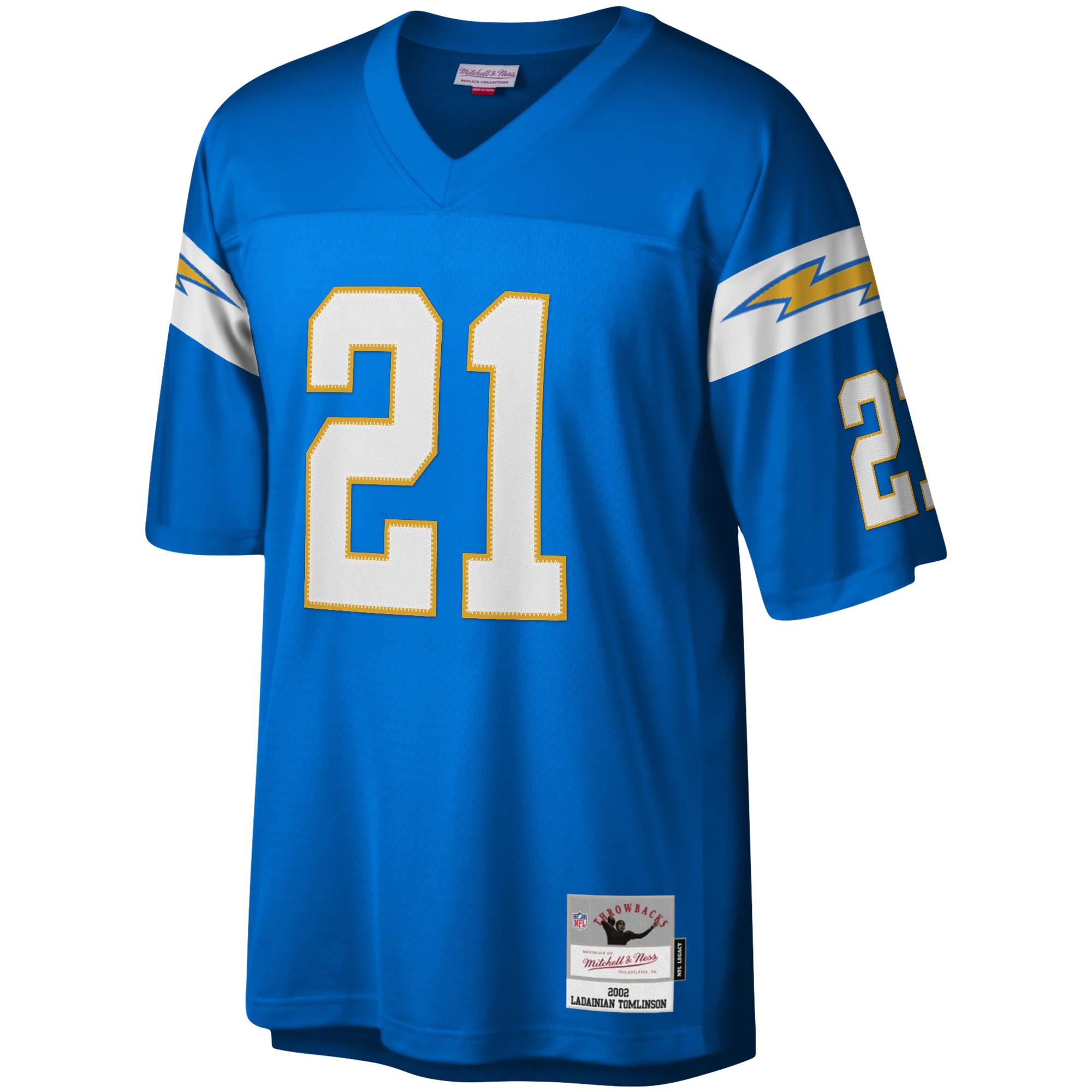 LaDainian Tomlinson Los Angeles Chargers Legacy Replica Jersey - Powder Blue - Image 2