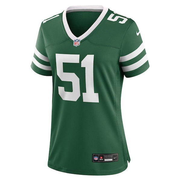 Francisco Mauigoa New York Jets Nike Women's Team Game Jersey - Legacy Green - Image 2
