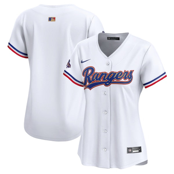 Texas Rangers Nike Women's 2024 Gold Collection Limited Jersey?ยจC White