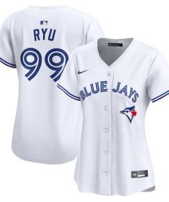 Hyun Jin Ryu Toronto Blue Jays Nike Women's  Home Limited Player Jersey - White