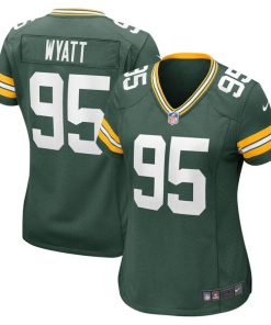 Devonte Wyatt Green Bay Packers Nike Women's Player Game Jersey - Green