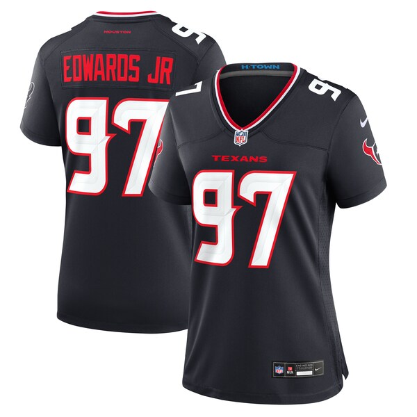 Mario Edwards Jr. Houston Texans Nike Women's Team Game Jersey - Navy