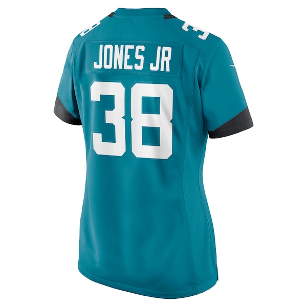 Velus Jones Jr. Jacksonville Jaguars Nike Women's Game Jersey - Teal - Image 3