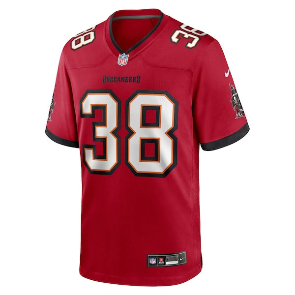 Rashad Wisdom Tampa Bay Buccaneers Nike Team Game Jersey - Red - Image 2