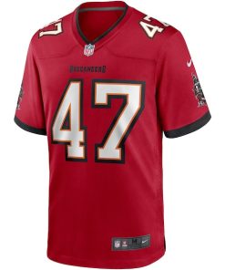 Alternative view of John Lynch Tampa Bay Buccaneers Nike Game Retired Player Jersey - Red