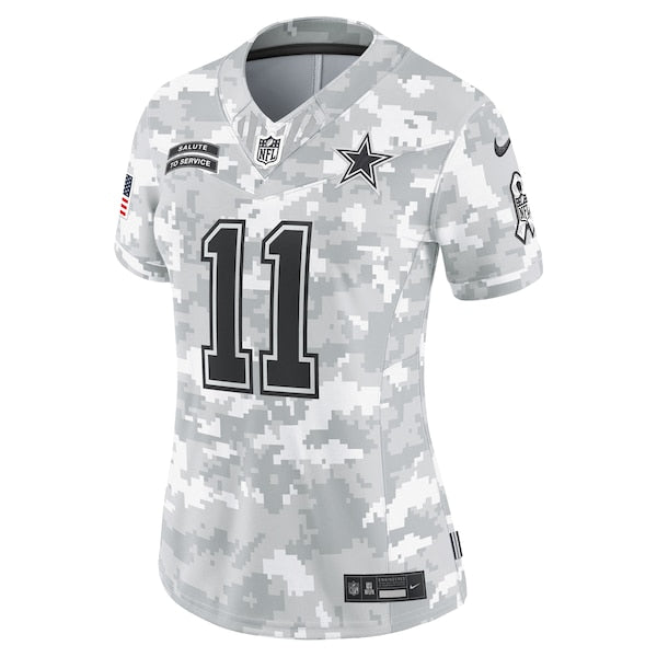 Micah Parsons Dallas Cowboys Nike Women's 2024 Salute to Service Limited Jersey - Arctic Camo - Image 2