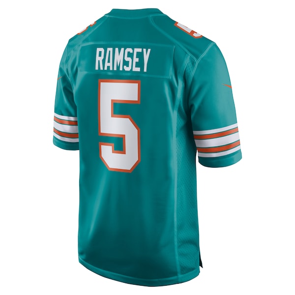 Jalen Ramsey Miami Dolphins Nike Alternate Game Jersey - Aqua/White - Image 4