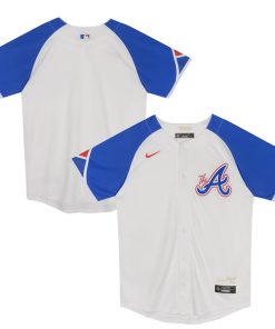 Atlanta Braves Nike Preschool City Connect Jersey - White