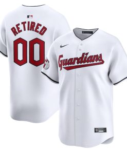 Cleveland Guardians Nike Home Limited Pick-A-Player Retired Roster Jersey - White