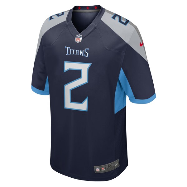 Azeez Al-Shaair Tennessee Titans Nike Team Game Jersey - Navy - Image 2