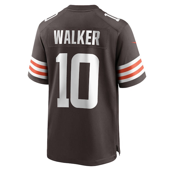 Phillip Walker Cleveland Browns Nike Team Game Jersey - Brown - Image 3