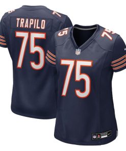 Ozzy Trapilo Chicago Bears Nike Women's Team Game Jersey -  Navy