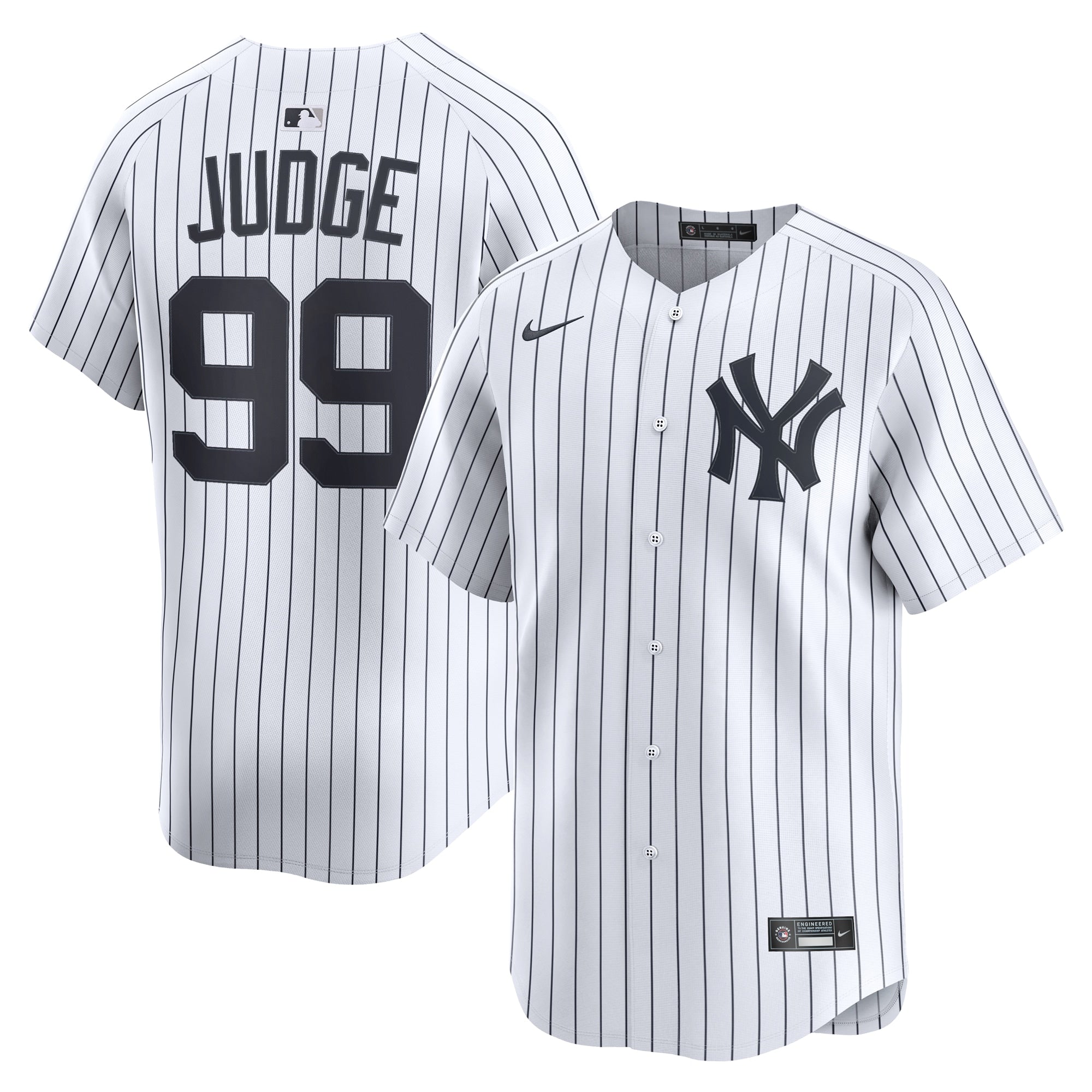 Aaron Judge New York Yankees Nike Road Limited Player Jersey - Gray/White - Image 5