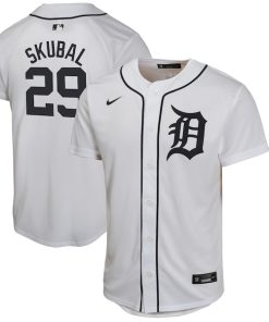 Tarik Skubal Detroit Tigers Nike Youth Home Game Player Jersey - White