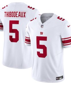 Alternative view of Kayvon Thibodeaux New York Giants Nike Vapor F.U.S.E. Limited Jersey - White/Royal