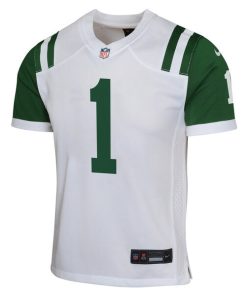 Alternative view of Ahmad Sauce Gardner New York Jets Nike Youth Classic Alternate Game Jersey - White