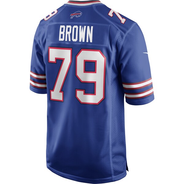 Ruben Brown Buffalo Bills Nike Game Retired Player Jersey - Royal - Image 3