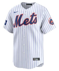 Alternative view of New York Mets Nike 2024 MLB World Tour London Series Home Limited Jersey?¨C White