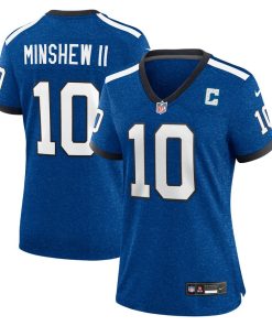 Gardner Minshew Indianapolis Colts Nike Women's Indiana Nights Alternate Game Jersey - Royal