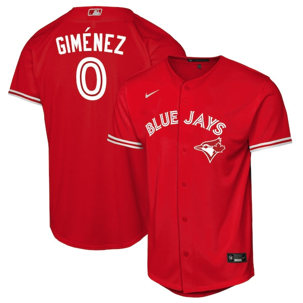 Andr¨¦s Gim¨¦nez Toronto Blue Jays Nike Youth Canada Day Replica Jersey - Red