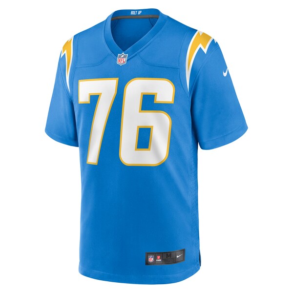Will Clapp Los Angeles Chargers Nike Game Jersey - Powder Blue - Image 2
