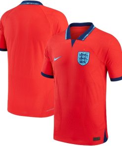 England National Team Nike 2022/23 Away Vapor Match Authentic Blank Jersey - Red