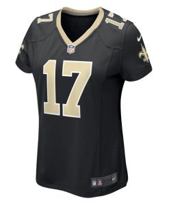 Alternative view of A.T. Perry New Orleans Saints Nike Women's Team Game Jersey -  Black