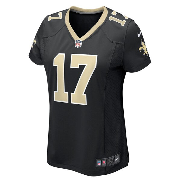 A.T. Perry New Orleans Saints Nike Women's Team Game Jersey - Black - Image 2