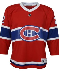 Alternative view of Cole Caufield Montreal Canadiens Toddler Home Replica Player Jersey - Red