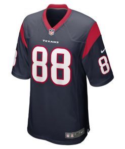 Alternative view of Johnny Johnson Houston Texans Nike Team Game Jersey -  Navy