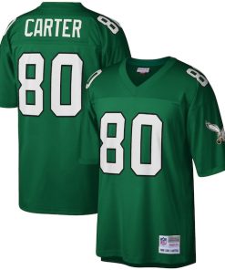 Cris Carter Philadelphia Eagles Legacy Replica Jersey - Kelly Green