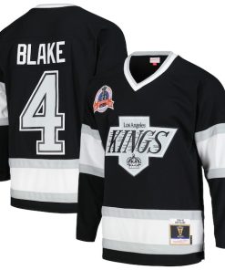 Rob Blake Los Angeles Kings  1992/93 Blue Line Player Jersey - Black
