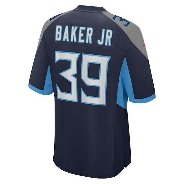 Darrell Baker Jr Tennessee Titans Nike Game Jersey - Navy - Image 5