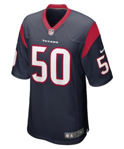 Alternative view of Kendrick Green Houston Texans Nike Team Game Jersey -  Navy