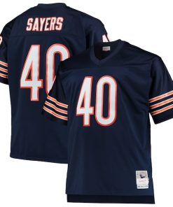 Gale Sayers Chicago Bears Big & Tall 1969 Retired Player Replica Jersey - Navy