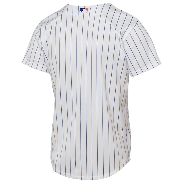 New York Mets Nike Youth Home Replica Jersey - White - Image 3