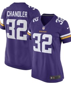 Ty Chandler Minnesota Vikings Nike Women's Game Player Jersey - Purple