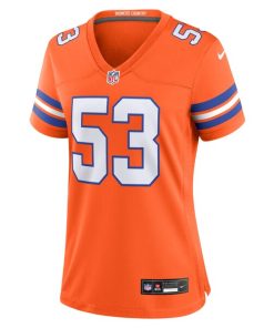 Alternative view of Randy Gradishar Denver Broncos Nike Women's Mile High Collection 1977 Throwback Retired Player Game Jersey - Orange