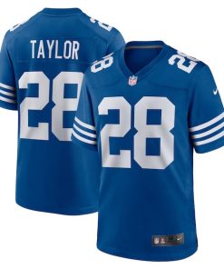 Jonathan Taylor Indianapolis Colts Nike Game Player Jersey - Royal/White