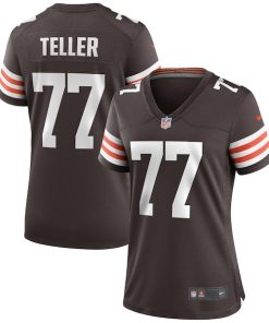 Wyatt Teller Cleveland Browns Nike Women's Game Jersey - Brown