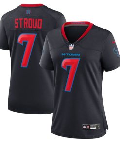 C.J. Stroud Houston Texans Nike Women's Alternate Game Jersey - Navy/Red/White