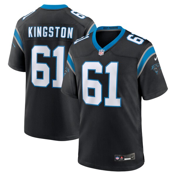 Jarrett Kingston Carolina Panthers Nike Game Jersey - Black - Image 2