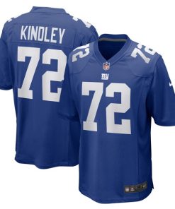 Solomon Kindley New York Giants Nike Home Game Player Jersey - Royal