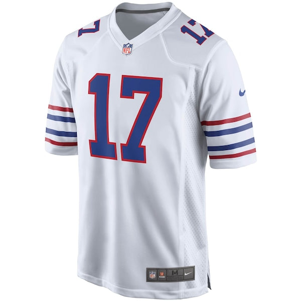 Josh Allen Buffalo Bills Nike Youth Game Jersey - White/Red/Royal - Image 3